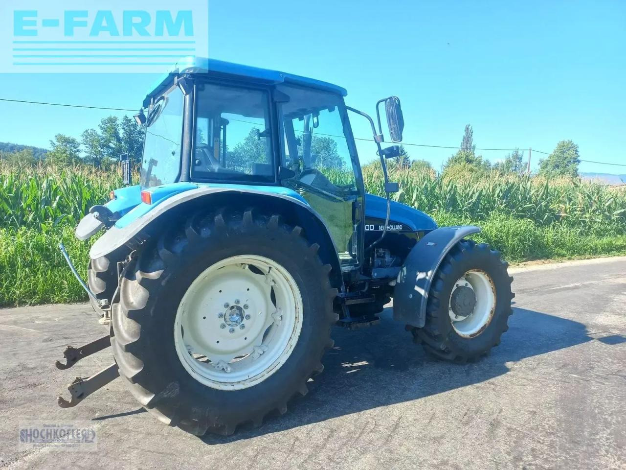 New Holland tl80 (4wd) - Трактор: фото 4 New Holland tl80 (4wd) - Трактор: фото 4