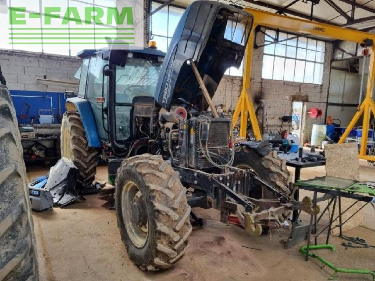 New Holland ts90 - Трактор: фото 4 New Holland ts90 - Трактор: фото 4