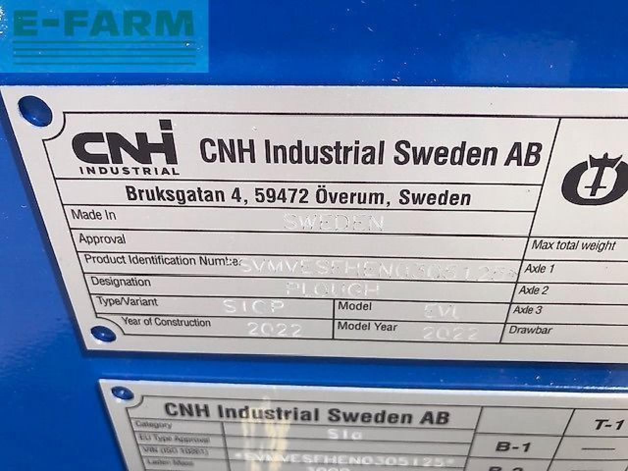 Överum evl 61080h - Плуг: фото 3 Överum evl 61080h - Плуг: фото 3