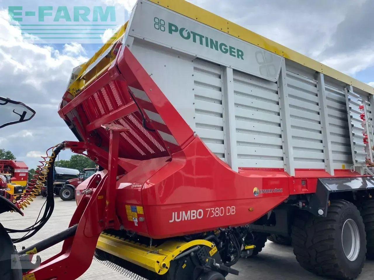 Pöttinger jumbo 7380 db - Самозагружающийся прицеп: фото 5 Pöttinger jumbo 7380 db - Самозагружающийся прицеп: фото 5