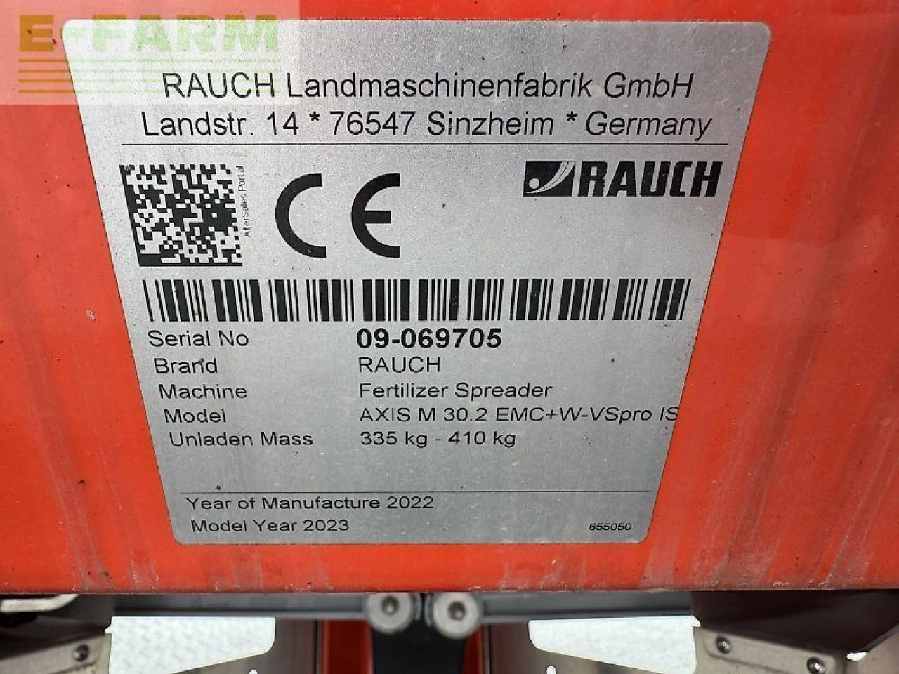 Rauch m 30.2 emc+w isobus - Разбрасыватель удобрений: фото 5 Rauch m 30.2 emc+w isobus - Разбрасыватель удобрений: фото 5