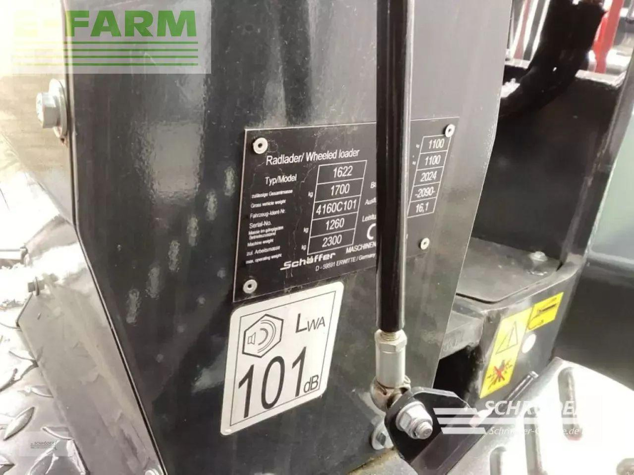 Schäffer 1622 - Колёсный погрузчик: фото 4 Schäffer 1622 - Колёсный погрузчик: фото 4