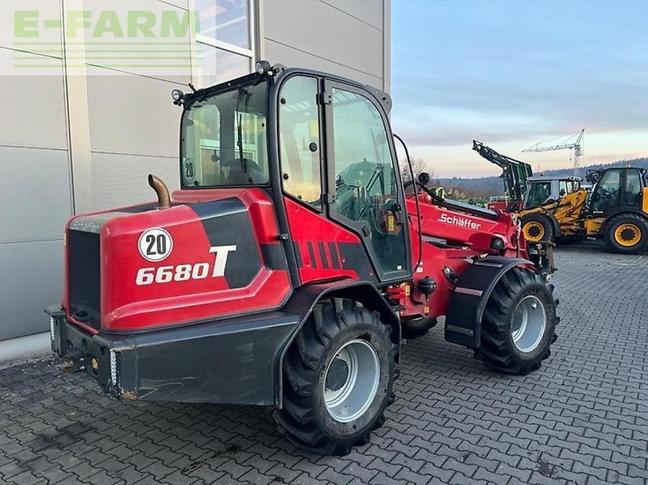Schäffer 6680 t - Телескопический погрузчик: фото 3 Schäffer 6680 t - Телескопический погрузчик: фото 3