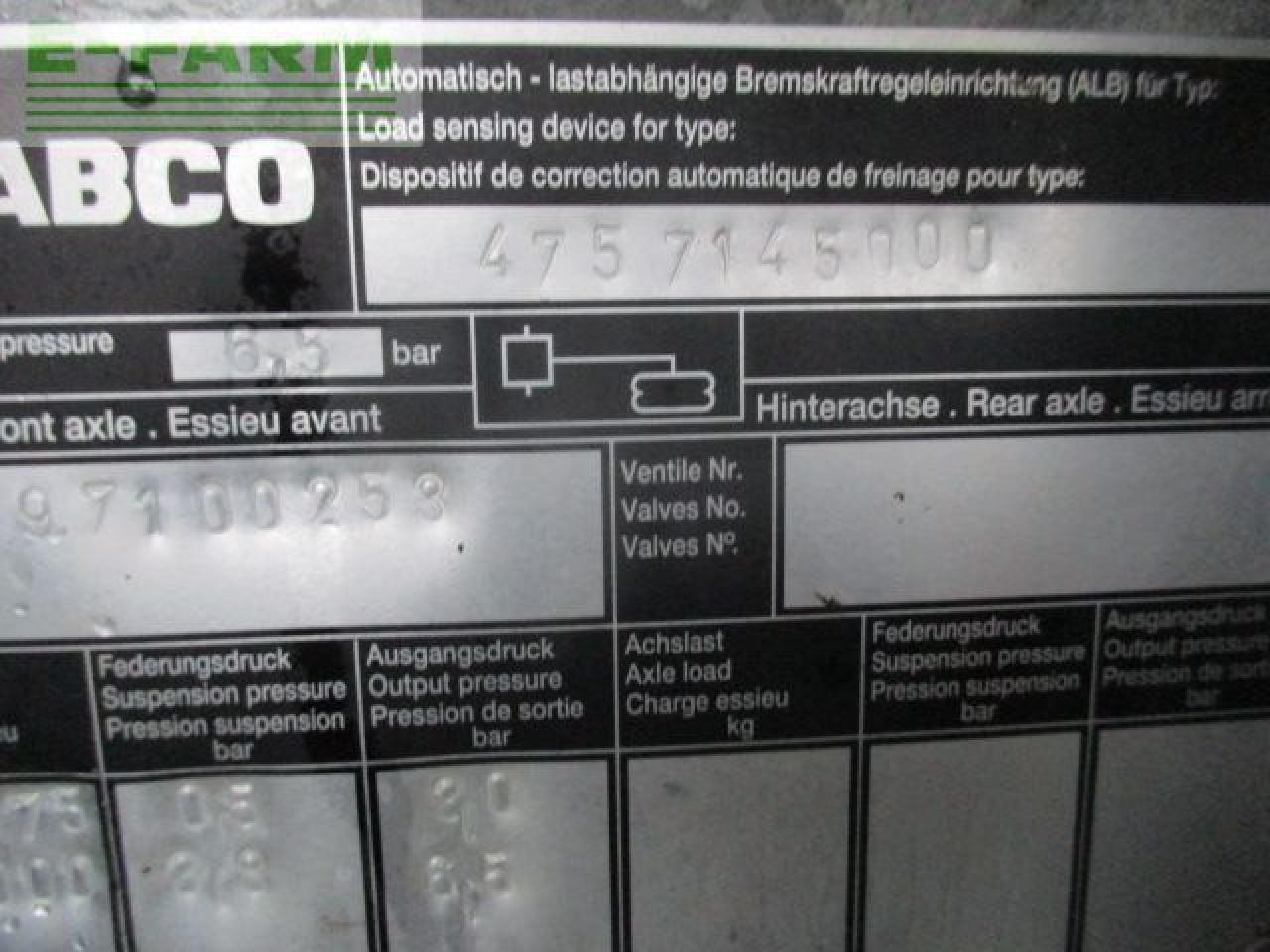 Stapel 19.500 ltr. mit 27m - Цистерна для жидкого навоза: фото 5 Stapel 19.500 ltr. mit 27m - Цистерна для жидкого навоза: фото 5