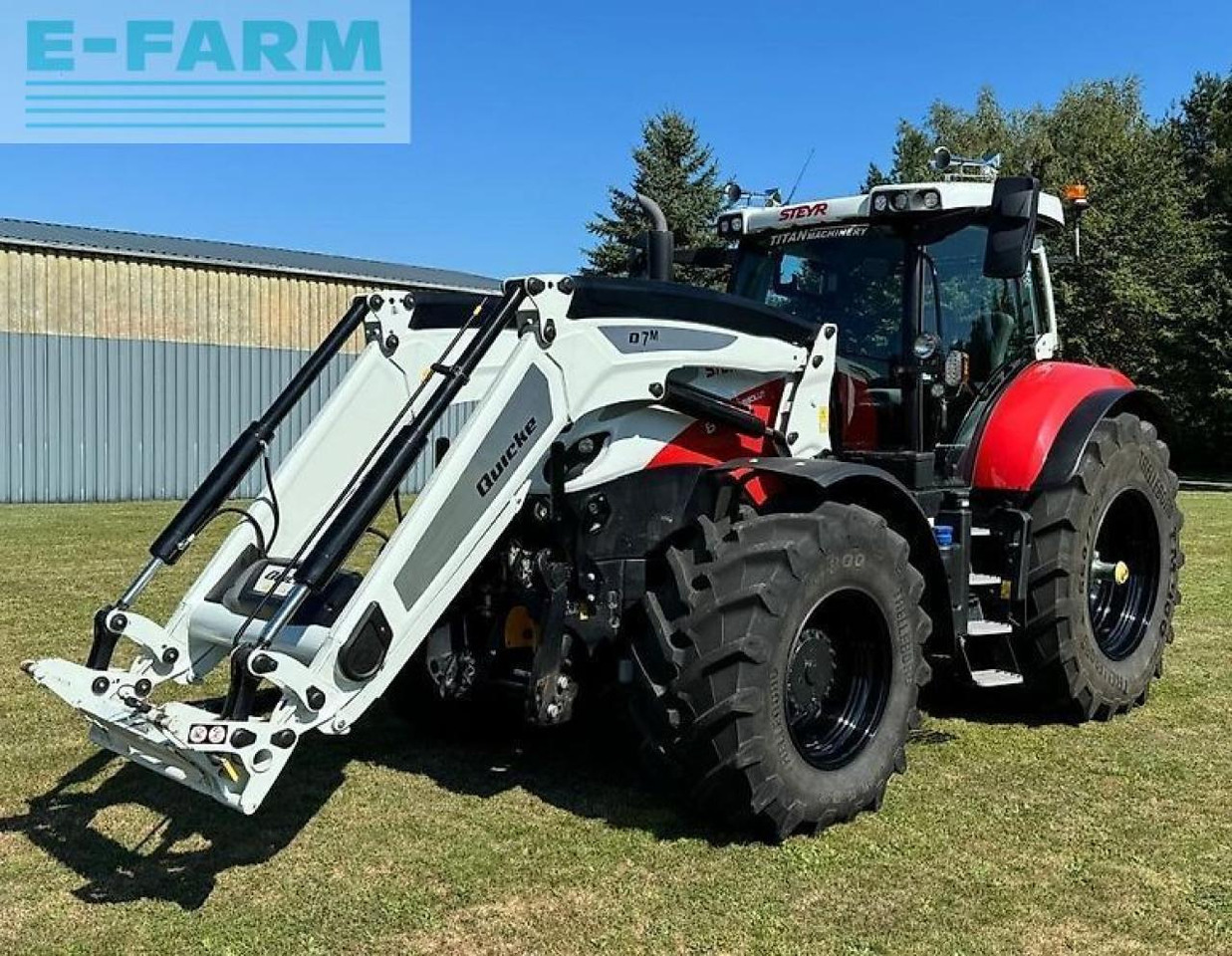 Steyr 6185 absolut cvt CVT - Трактор: фото 1 Steyr 6185 absolut cvt CVT - Трактор: фото 1