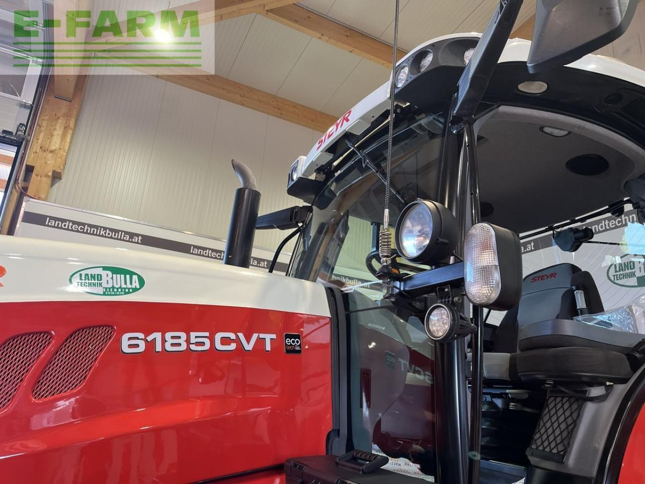 Steyr 6185 cvt hi-escr komfort - Трактор: фото 5 Steyr 6185 cvt hi-escr komfort - Трактор: фото 5
