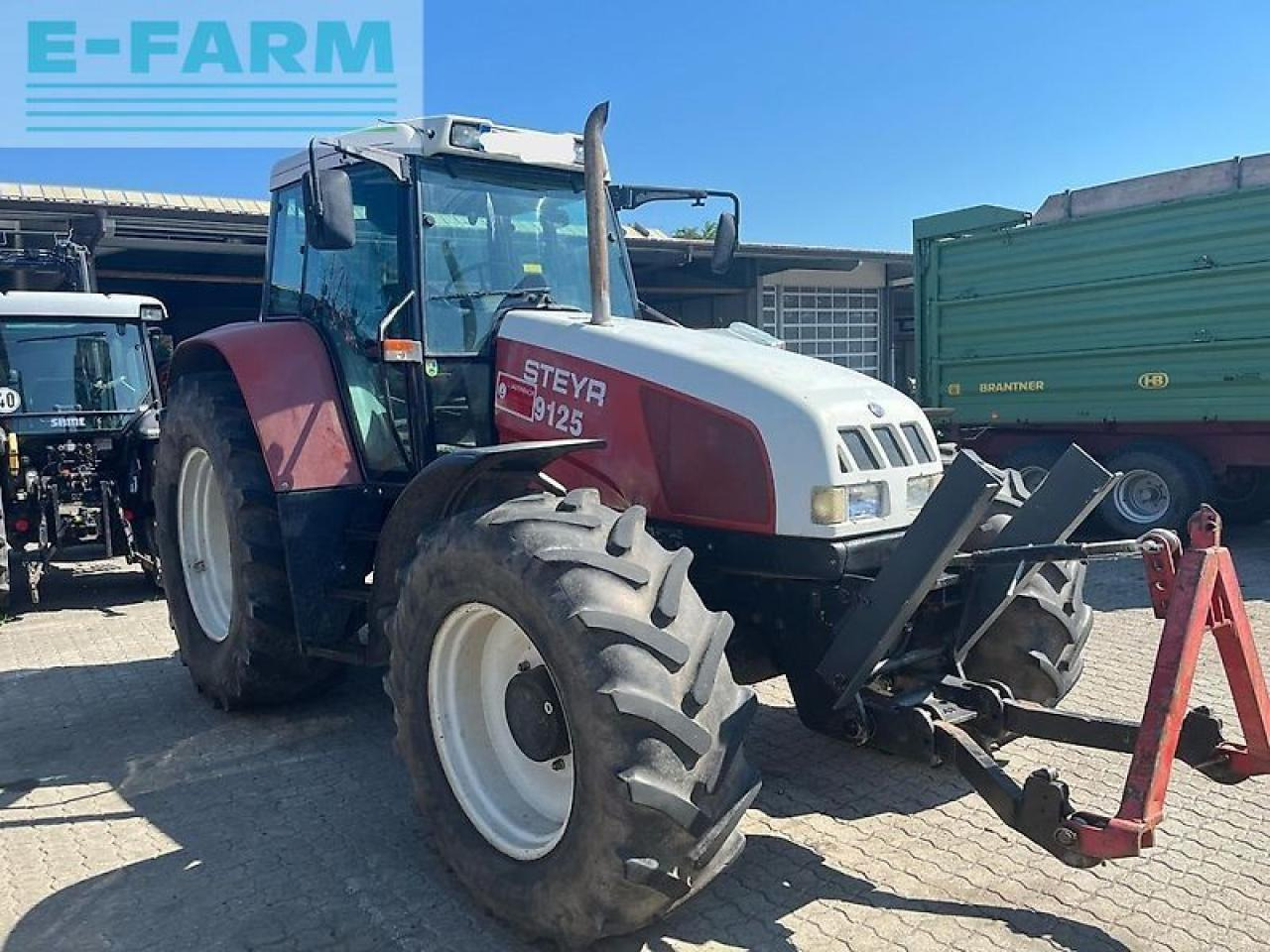 Steyr 9125 - Трактор: фото 2 Steyr 9125 - Трактор: фото 2