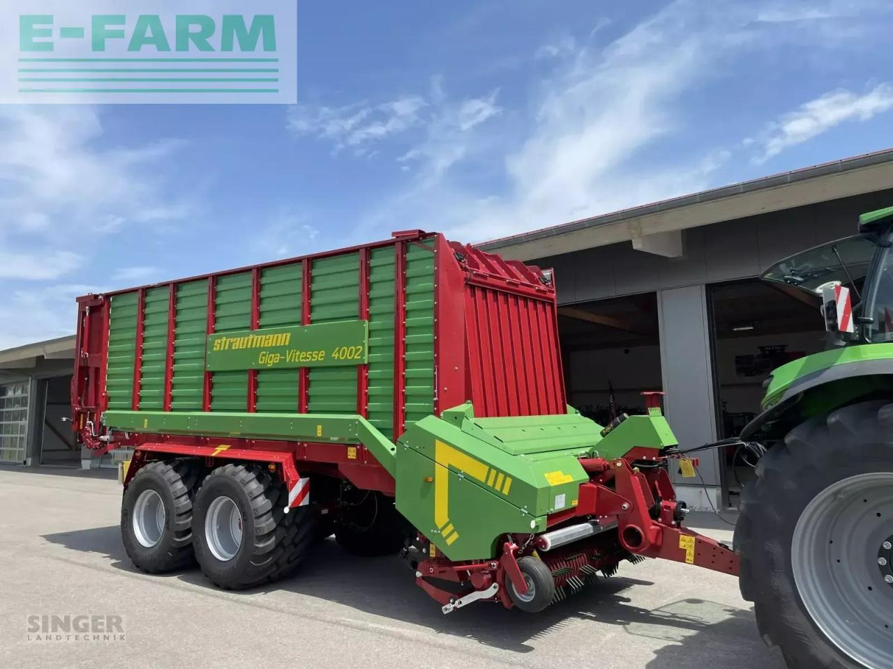 Strautmann giga-vitesse 4002 cfs - Самозагружающийся прицеп: фото 1 Strautmann giga-vitesse 4002 cfs - Самозагружающийся прицеп: фото 1