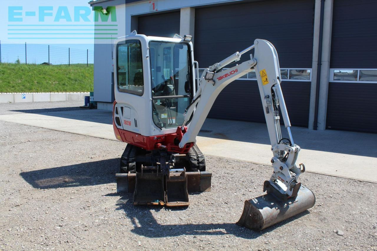 Takeuchi minibagger tb 216 mit powertilt - Мини-экскаватор: фото 3 Takeuchi minibagger tb 216 mit powertilt - Мини-экскаватор: фото 3