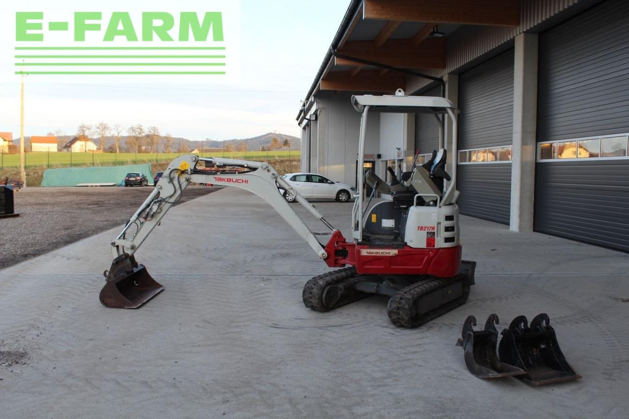 Takeuchi takeuchi tb 217 r minibagger - bagger - Мини-экскаватор: фото 3 Takeuchi takeuchi tb 217 r minibagger - bagger - Мини-экскаватор: фото 3