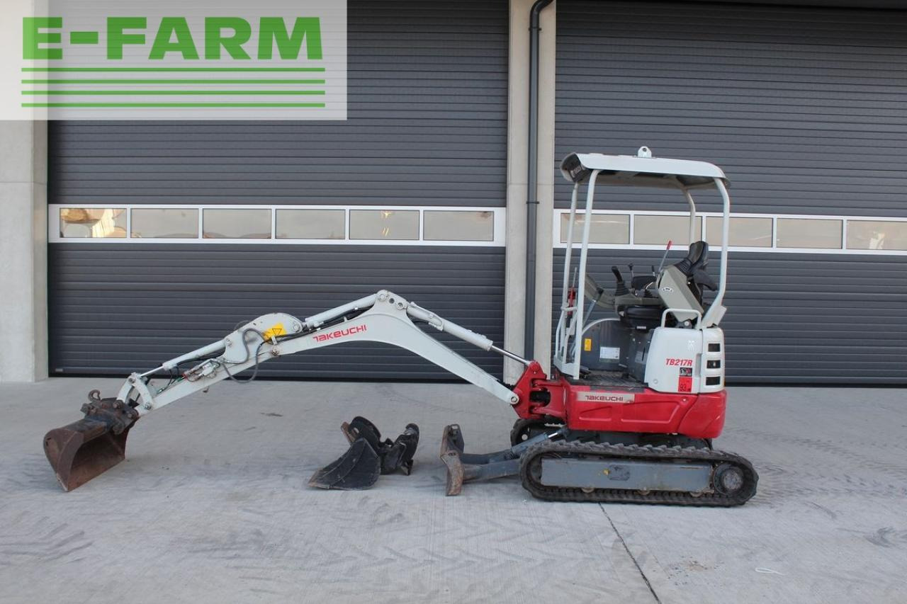 Takeuchi takeuchi tb 217 r minibagger - bagger - Мини-экскаватор: фото 1 Takeuchi takeuchi tb 217 r minibagger - bagger - Мини-экскаватор: фото 1