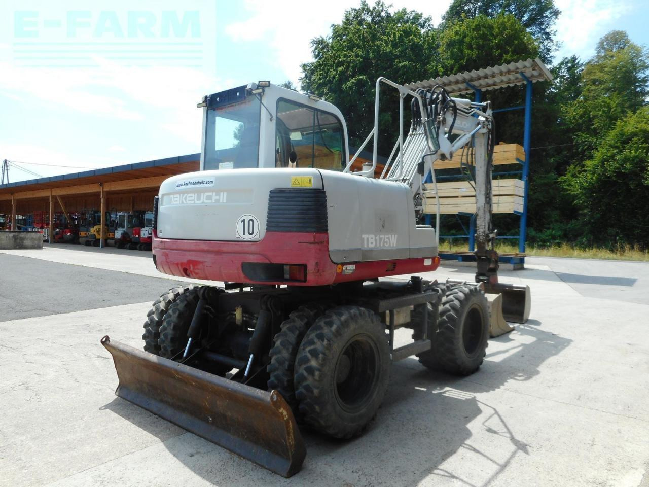 Takeuchi tb 175w mit powertilt + hydr. sw + 3 löffel - Мини-экскаватор: фото 4 Takeuchi tb 175w mit powertilt + hydr. sw + 3 löffel - Мини-экскаватор: фото 4