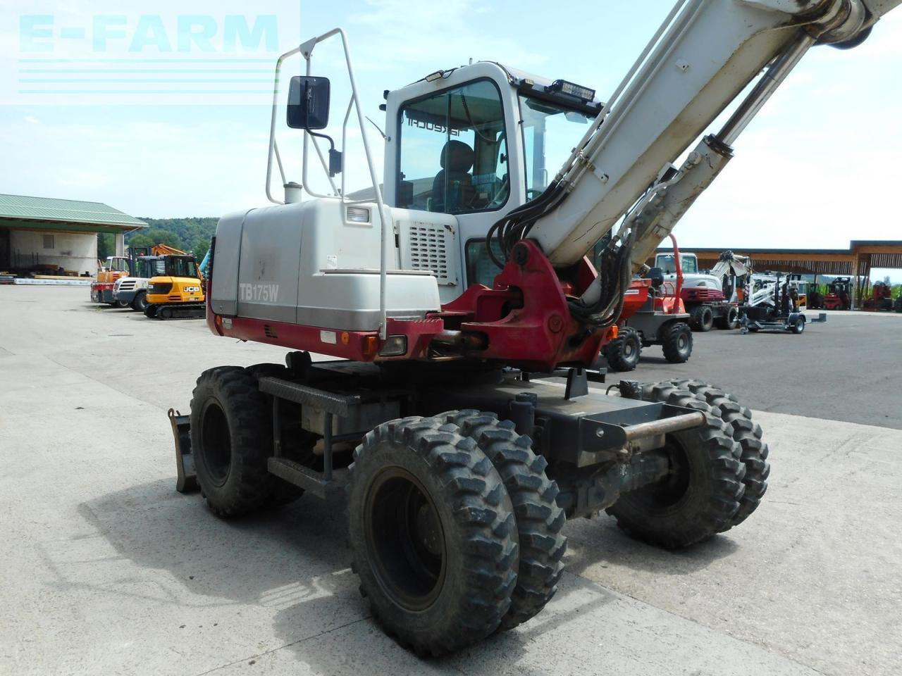 Мини-экскаватор Takeuchi tb 175w mit powertilt + hydr. sw + 3 löffel: фото 13