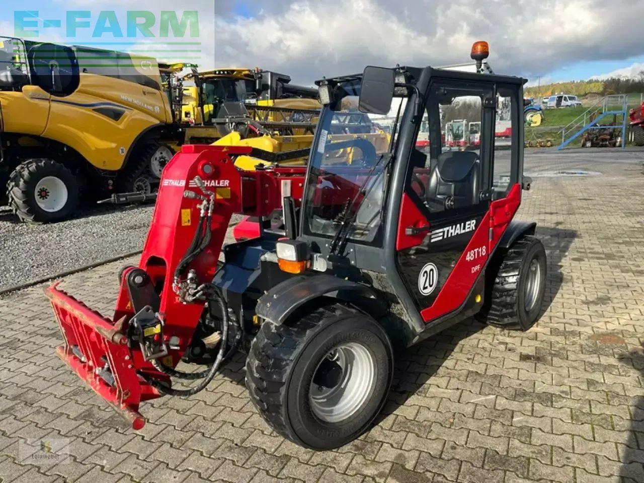 Thaler 48 t18-dpf - Телескопический погрузчик: фото 2 Thaler 48 t18-dpf - Телескопический погрузчик: фото 2