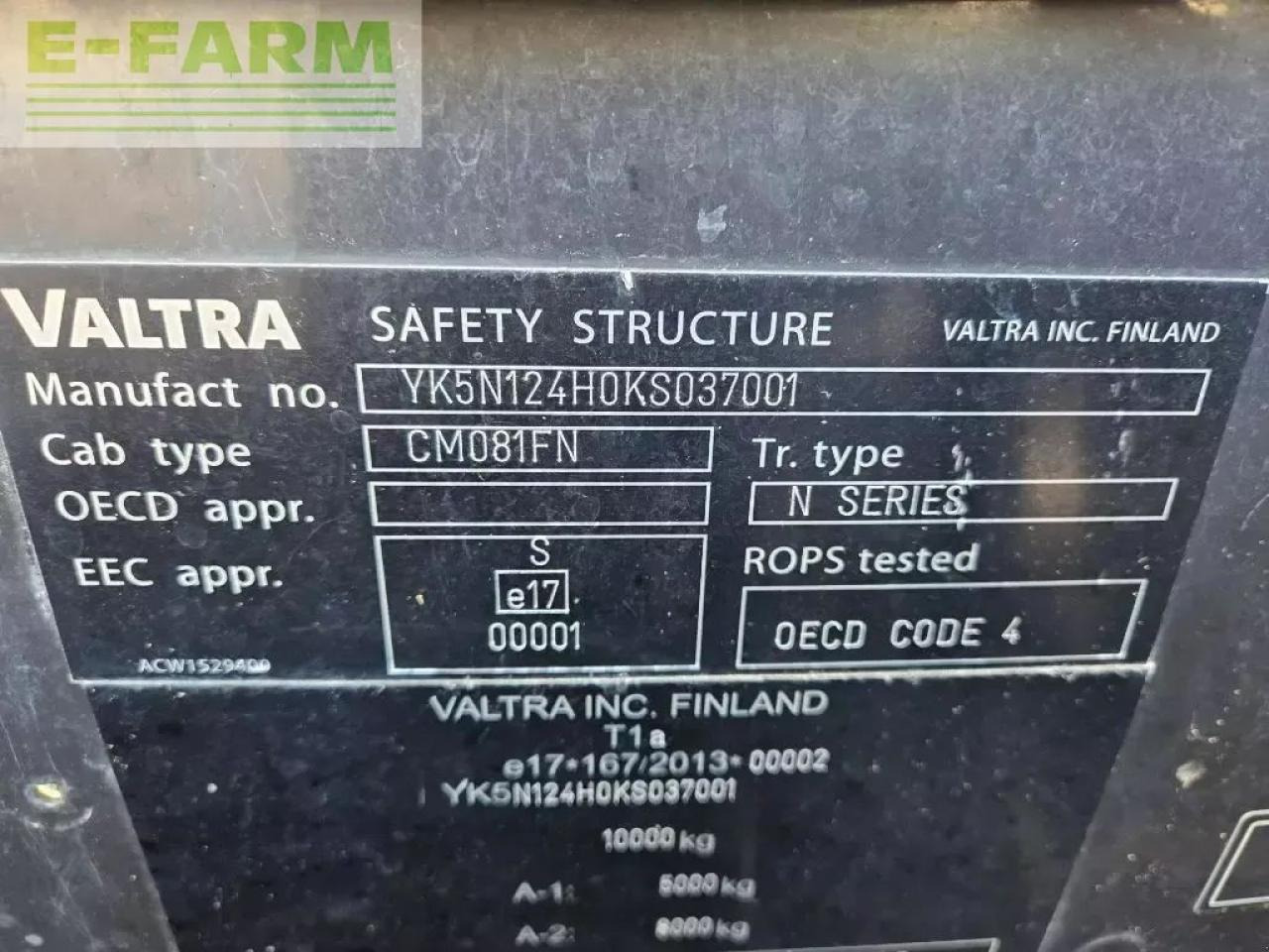 Valtra n124 hitech h5 HiTech - Трактор: фото 5 Valtra n124 hitech h5 HiTech - Трактор: фото 5