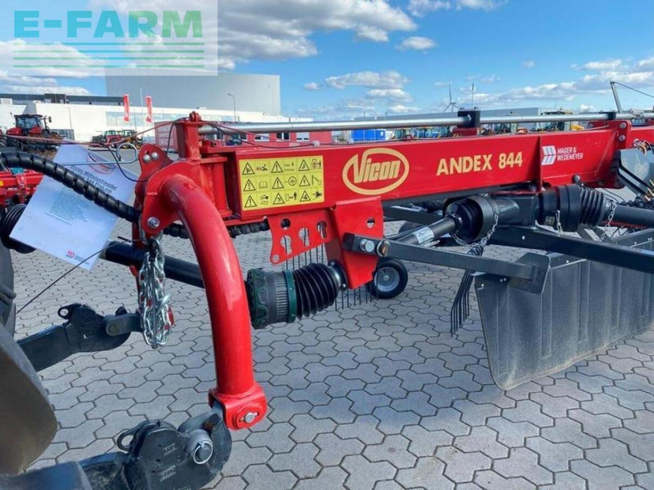 Vicon vicon mittelschwader andex 844 - Сеноворошилка: фото 2 Vicon vicon mittelschwader andex 844 - Сеноворошилка: фото 2