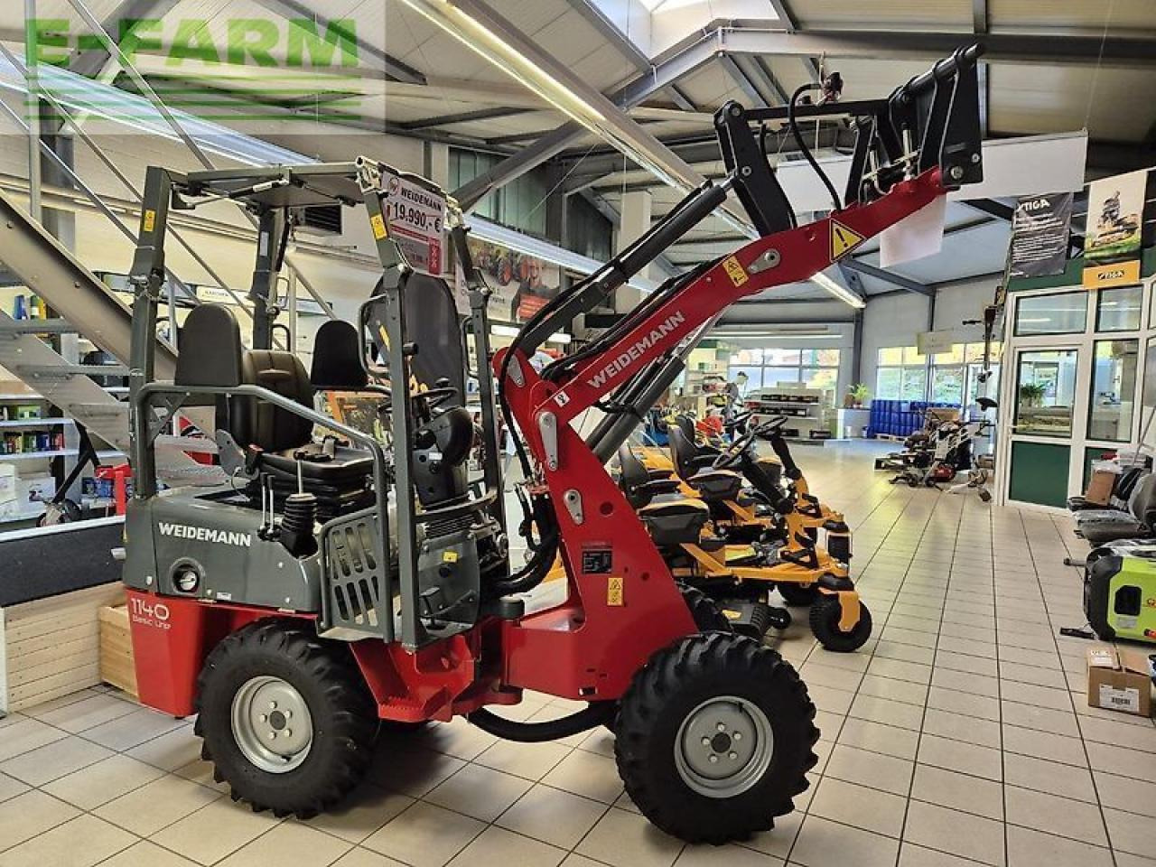 Weidemann 1140 basic line - Мини-экскаватор: фото 2 Weidemann 1140 basic line - Мини-экскаватор: фото 2