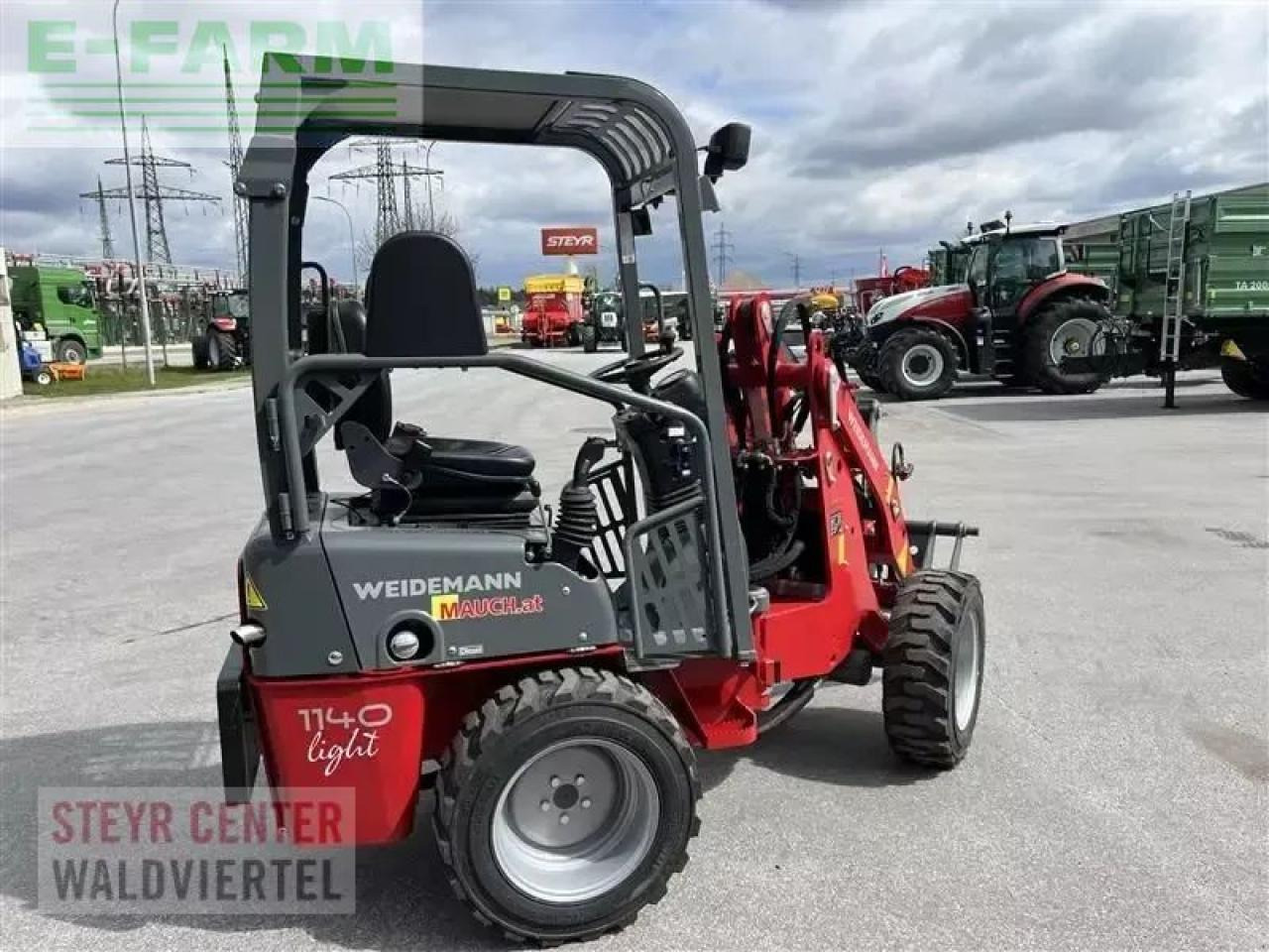 Weidemann 1140 light - Колёсный погрузчик: фото 4 Weidemann 1140 light - Колёсный погрузчик: фото 4