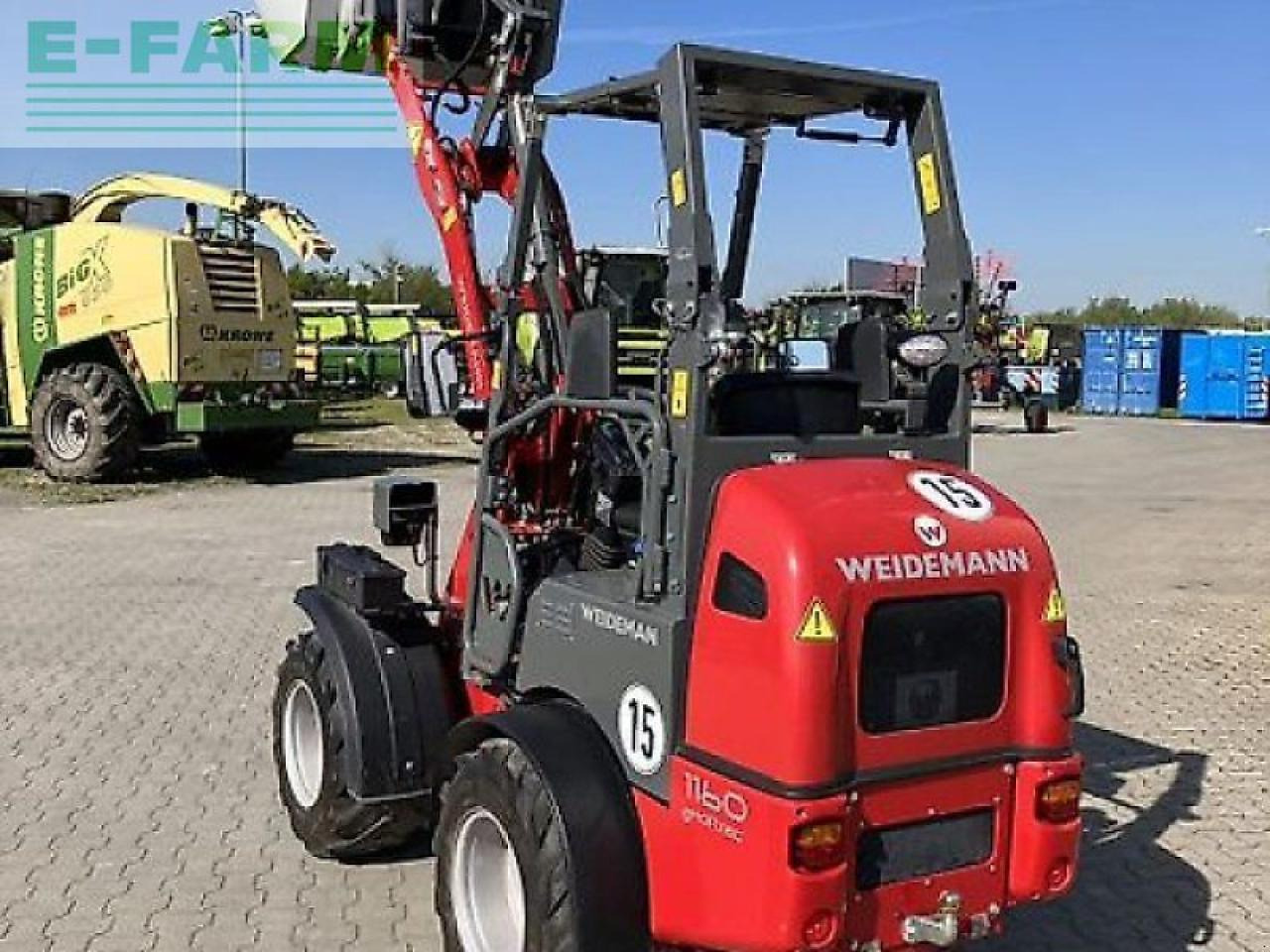 Weidemann 1160 ehoftrac - Мини-экскаватор: фото 2 Weidemann 1160 ehoftrac - Мини-экскаватор: фото 2