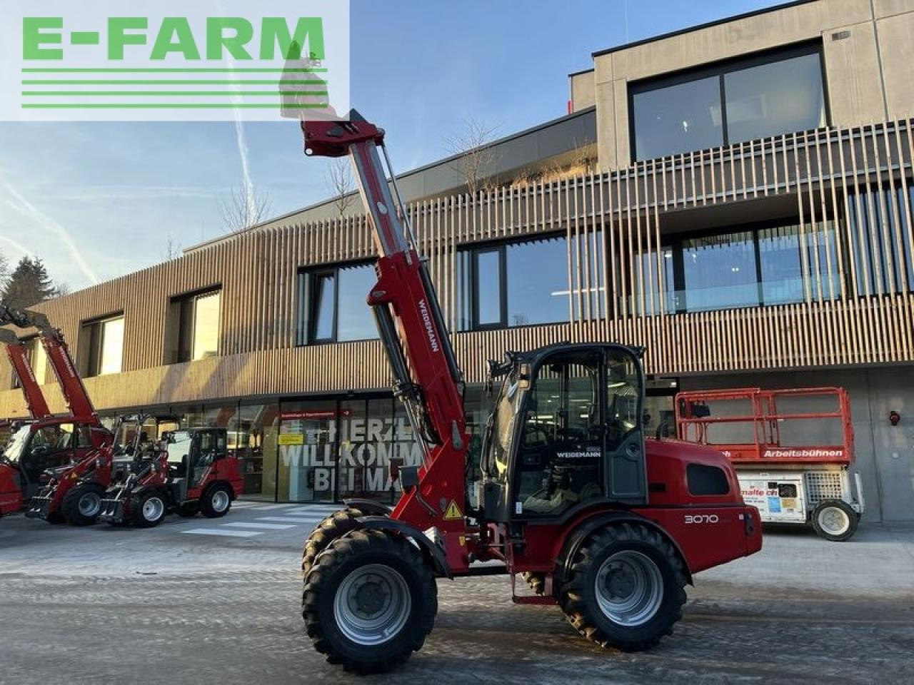 Weidemann 3070cx80 teleradlader 3100h, 30km/h 100l hydr. - Телескопический фронтальный погрузчик: фото 4 Weidemann 3070cx80 teleradlader 3100h, 30km/h 100l hydr. - Телескопический фронтальный погрузчик: фото 4