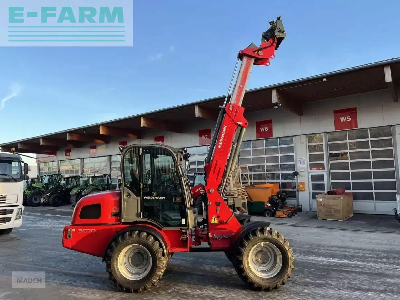 Weidemann 3070cx80 teleradlader 3100h, 30km/h 100l hydr. - Колёсный погрузчик: фото 2 Weidemann 3070cx80 teleradlader 3100h, 30km/h 100l hydr. - Колёсный погрузчик: фото 2