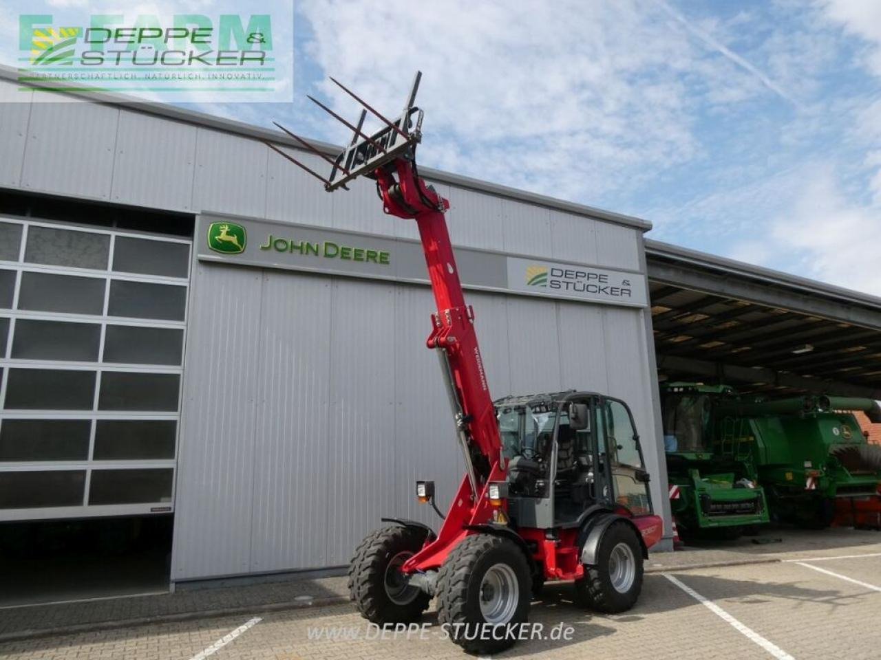 Weidemann 3080 t - Телескопический погрузчик: фото 1 Weidemann 3080 t - Телескопический погрузчик: фото 1