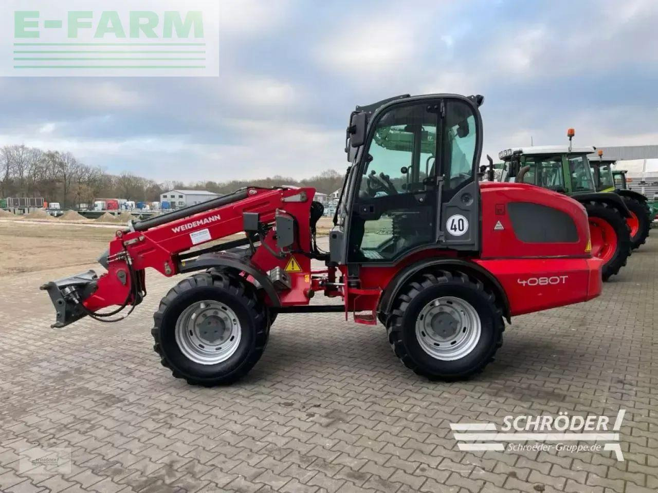 Weidemann 4080 t - Мини-экскаватор: фото 4 Weidemann 4080 t - Мини-экскаватор: фото 4