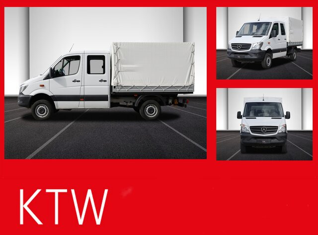 MERCEDES-BENZ Sprinter 316CDI DOKA,Allrad,AHK,Standhzg. - Тентованный фургон, Грузопассажирский фургон: фото 1 MERCEDES-BENZ Sprinter 316CDI DOKA,Allrad,AHK,Standhzg. - Тентованный фургон, Грузопассажирский фургон: фото 1