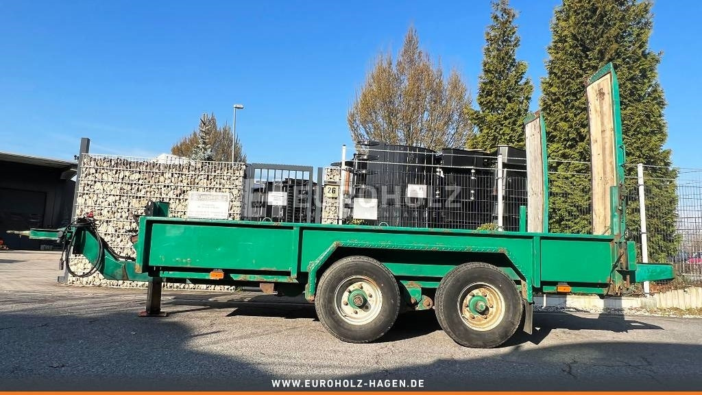 Blomenröhr 2-Achsen Anhänger, Tandem Tieflader für Bagger - Низкорамный прицеп: фото 2 Blomenröhr 2-Achsen Anhänger, Tandem Tieflader für Bagger - Низкорамный прицеп: фото 2
