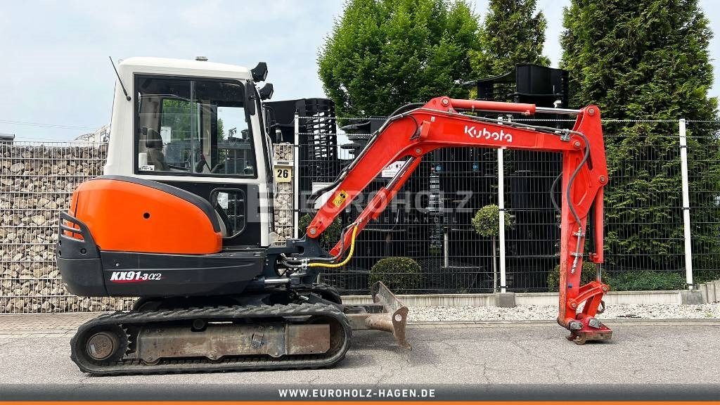Kubota Minibagger KX 91-3 S2 mit Schnellwechsler MS03 - Мини-экскаватор: фото 1 Kubota Minibagger KX 91-3 S2 mit Schnellwechsler MS03 - Мини-экскаватор: фото 1