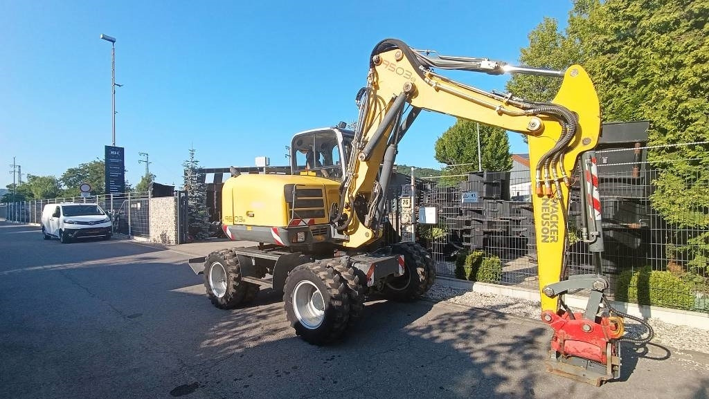 Колёсный экскаватор Wacker Neuson 9503 Bagger Powertilt, SW Martin, Verstellausleger: фото 8