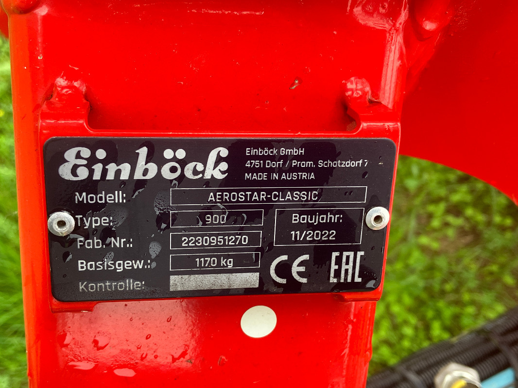 Einböck Aerostar-Classic 900 S - Техника для внесения удобрений: фото 3 Einböck Aerostar-Classic 900 S - Техника для внесения удобрений: фото 3