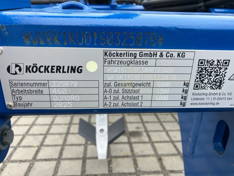 Köckerling Quadro 460 - Культиватор: фото 2 Köckerling Quadro 460 - Культиватор: фото 2