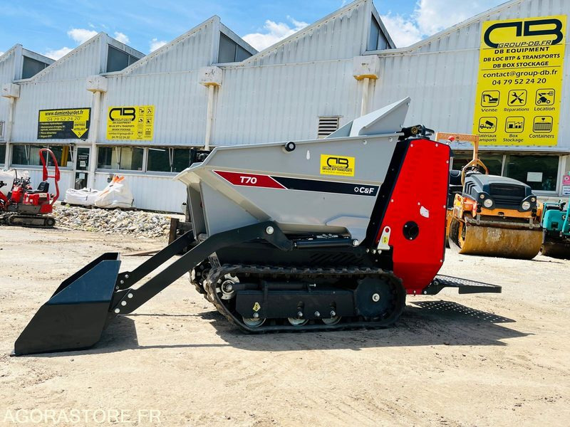 BROUETTE SUR CHENILLES AUTOCHARGEUSE C&F T70.1.1SL - 2022 NEUVE MODELE DE DEMO - Мини-самосвал: фото 3 BROUETTE SUR CHENILLES AUTOCHARGEUSE C&F T70.1.1SL - 2022 NEUVE MODELE DE DEMO - Мини-самосвал: фото 3