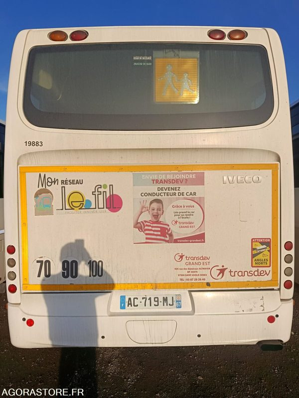 CAR IRISBUS RECREO - PARC 19883 - MEC 2009 -404000km / AC719MJ - Школьный автобус: фото 2 CAR IRISBUS RECREO - PARC 19883 - MEC 2009 -404000km / AC719MJ - Школьный автобус: фото 2