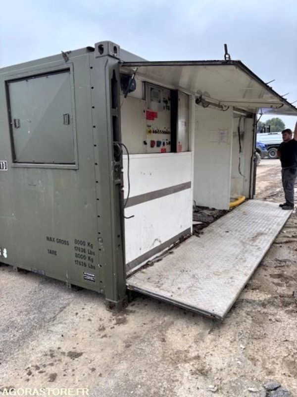 CONTENEUR AMPLIROLL 20 PIEDS AMENAGE AVEC GROUPE ELECTROGENE 130 KVA - Крюковой мультилифт: фото 2 CONTENEUR AMPLIROLL 20 PIEDS AMENAGE AVEC GROUPE ELECTROGENE 130 KVA - Крюковой мультилифт: фото 2