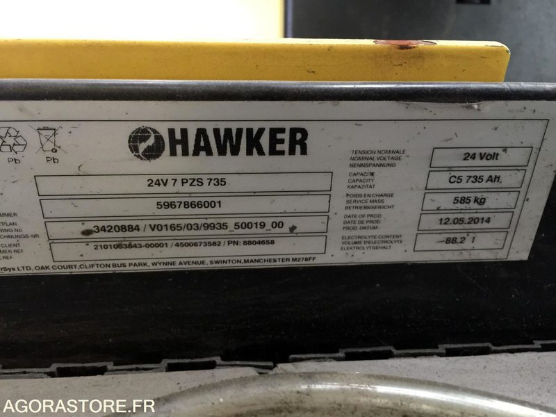 Chariot frontal 3 roues 2014 - Hyster A1.3 XNT - Электропогрузчик: фото 4 Chariot frontal 3 roues 2014 - Hyster A1.3 XNT - Электропогрузчик: фото 4