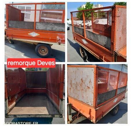 Devès - Прицеп бортовой/ Платформа: фото 2 Devès - Прицеп бортовой/ Платформа: фото 2
