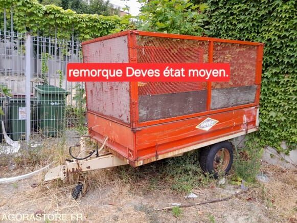 Devès - Прицеп бортовой/ Платформа: фото 3 Devès - Прицеп бортовой/ Платформа: фото 3