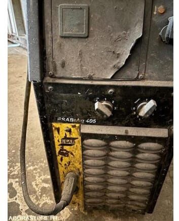 ESAB POSTE A SOUDER ESAB ASABMIG405 - Сварочное оборудование: фото 2 ESAB POSTE A SOUDER ESAB ASABMIG405 - Сварочное оборудование: фото 2