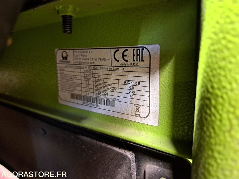 GROUPE ELECTROGENE PRAMAC PX5000 - Электрогенератор: фото 2 GROUPE ELECTROGENE PRAMAC PX5000 - Электрогенератор: фото 2