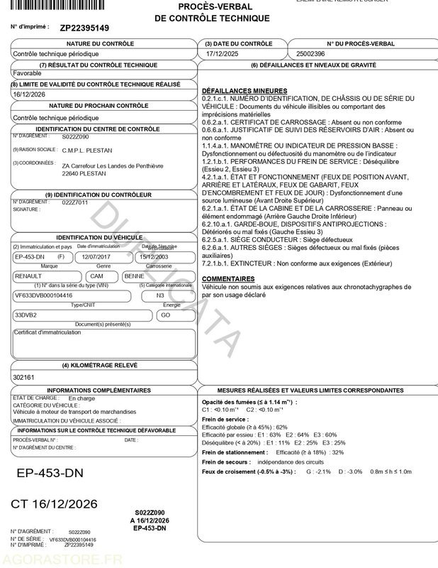 Poids-lourd RENAULT - Грузовик: фото 2 Poids-lourd RENAULT - Грузовик: фото 2