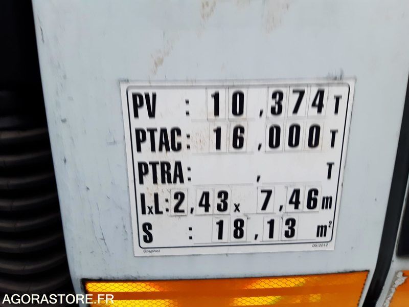 RENAULT 16T/BOM POUR PIECES - DA363DX - Грузовик: фото 5 RENAULT 16T/BOM POUR PIECES - DA363DX - Грузовик: фото 5