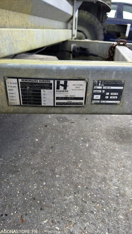 HUBIERE REMORQUE - Прицеп для спецтехники: фото 5 HUBIERE REMORQUE - Прицеп для спецтехники: фото 5