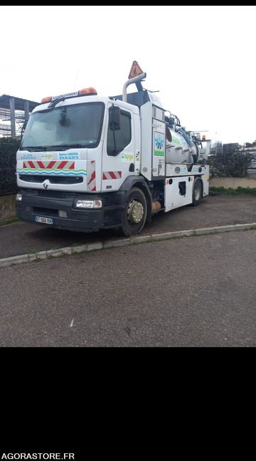HYDROCUREUR RIVARD/RENAULT 19T MEC 2005 DT566RX (VENTE UNIQUEMENT EXPORT) - Ассенизатор: фото 1 HYDROCUREUR RIVARD/RENAULT 19T MEC 2005 DT566RX (VENTE UNIQUEMENT EXPORT) - Ассенизатор: фото 1