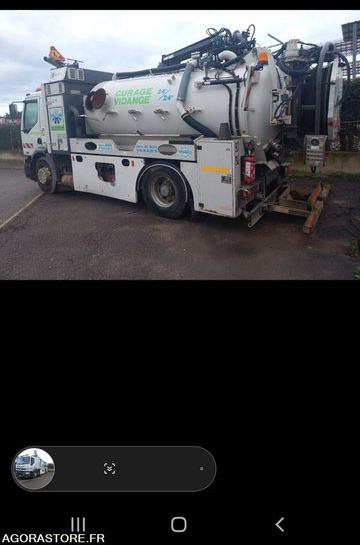 HYDROCUREUR RIVARD/RENAULT 19T MEC 2005 DT566RX (VENTE UNIQUEMENT EXPORT) - Ассенизатор: фото 2 HYDROCUREUR RIVARD/RENAULT 19T MEC 2005 DT566RX (VENTE UNIQUEMENT EXPORT) - Ассенизатор: фото 2