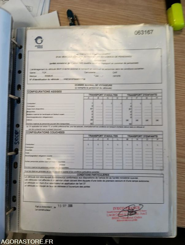 IVECO BUS AXER N°063167 - Школьный автобус: фото 3 IVECO BUS AXER N°063167 - Школьный автобус: фото 3