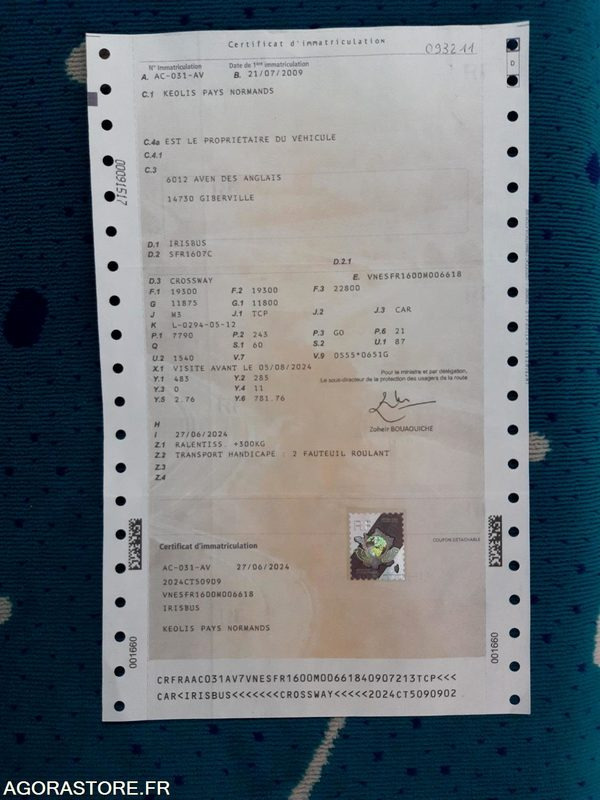 IVECO BUS CROSSWAY N°093211 - Школьный автобус: фото 4 IVECO BUS CROSSWAY N°093211 - Школьный автобус: фото 4