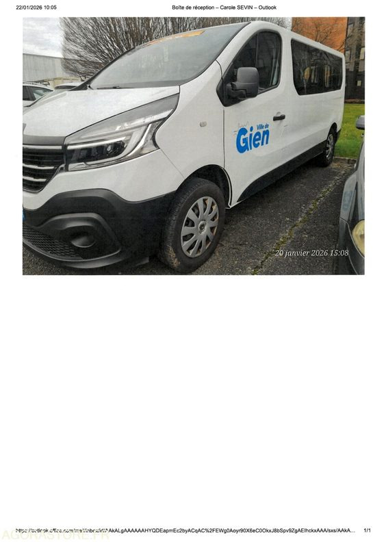 Minibus Renault Trafic Combi - 2019 - 82167km - Микроавтобус, Пассажирский фургон: фото 2 Minibus Renault Trafic Combi - 2019 - 82167km - Микроавтобус, Пассажирский фургон: фото 2