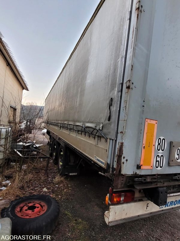 Remorque tautliner krone - Полуприцеп: фото 4 Remorque tautliner krone - Полуприцеп: фото 4